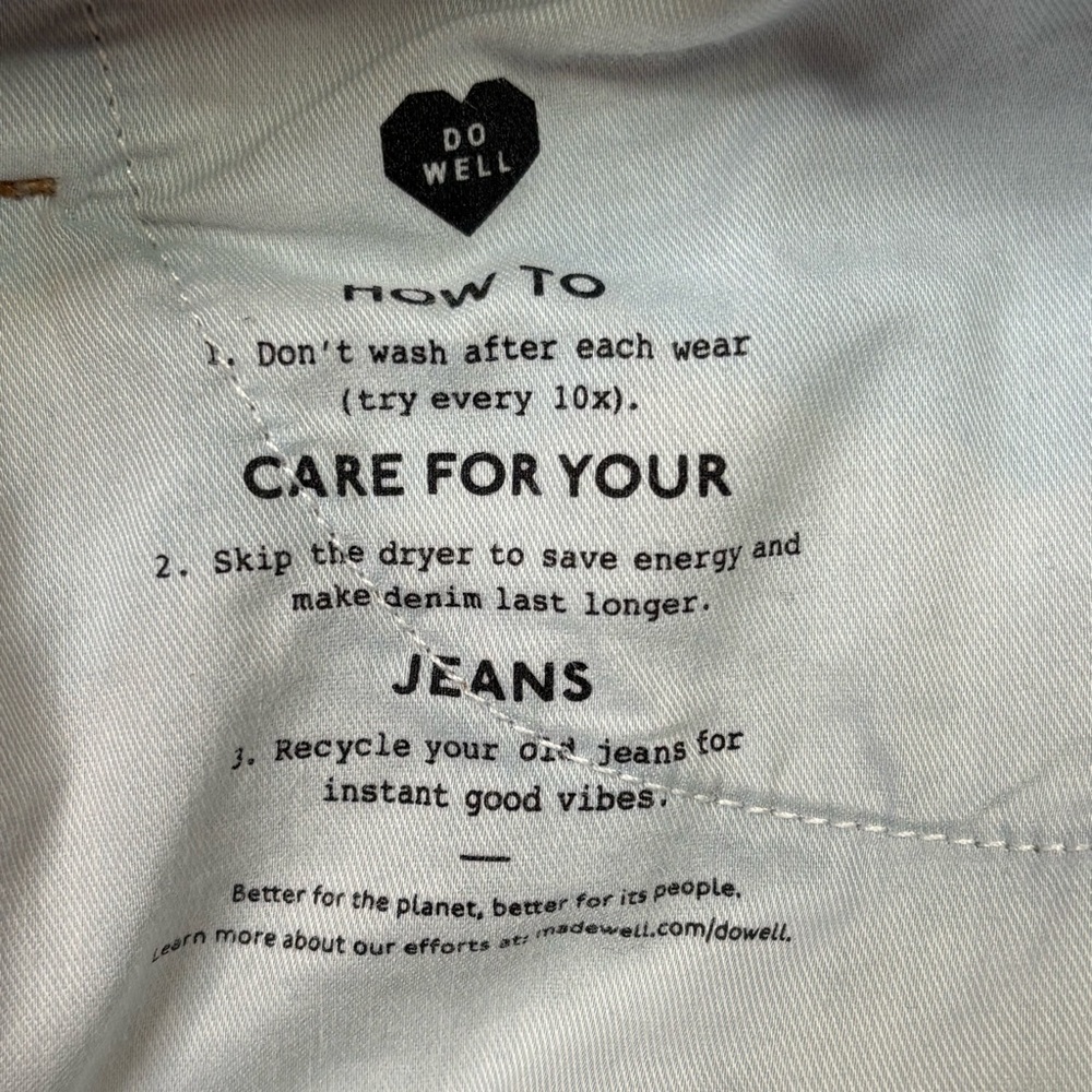 Madewell Cali Demi-Boot‎ Jeans PETITE Size 31P | 12P High Waist 24” Inseam - Picture 10 of 15
